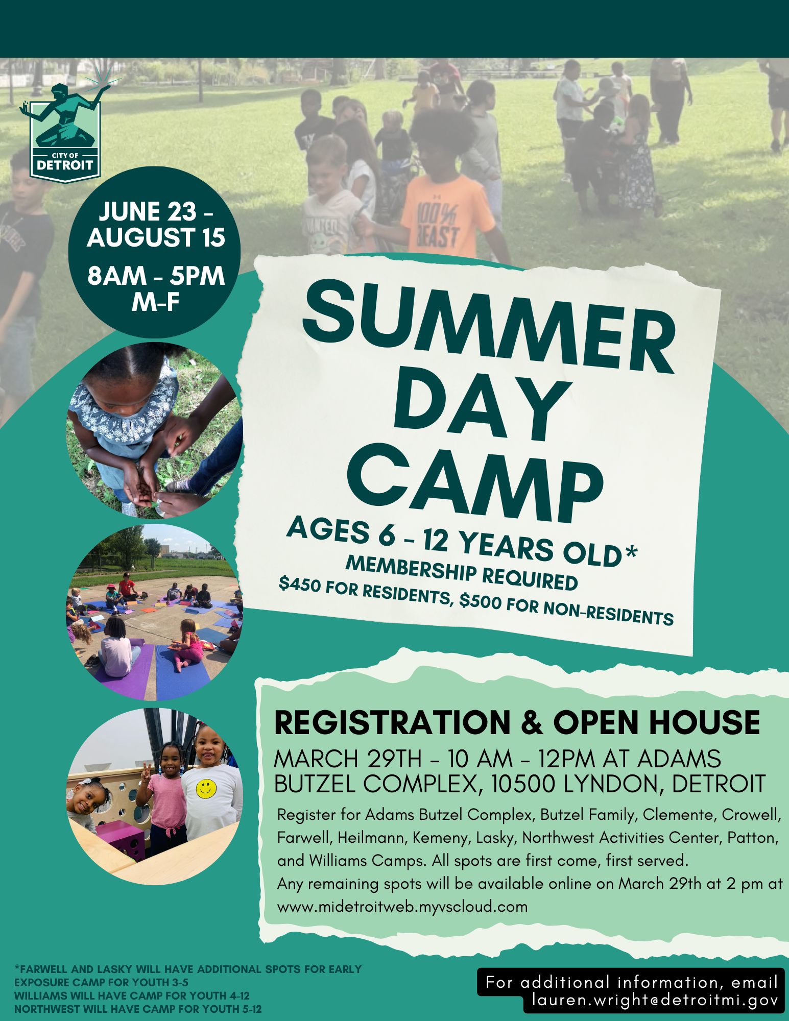 Summer Day Camp Flyer